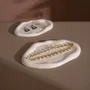 Plateaux - Coupelle à bijoux en forme de nuage en suédine végane - WHISPERING WOODS