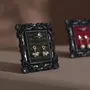 Decorative objects - Baroque Black Resin Frame Ring Holder - WHISPERING WOODS
