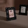 Decorative objects - Baroque Black Resin Frame Ring Holder - WHISPERING WOODS