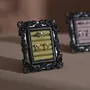 Decorative objects - Baroque Black Resin Frame Ring Holder - WHISPERING WOODS