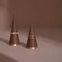 Objets de décoration - Pièce à l'unité, taille au choix – Cône noyer et laiton - WHISPERING WOODS