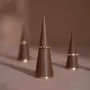 Objets de décoration - Pièce à l'unité, taille au choix – Cône noyer et laiton - WHISPERING WOODS