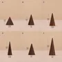 Objets de décoration - Pièce à l'unité, taille au choix – Cône noyer foncé - WHISPERING WOODS