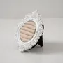 Objets de décoration - Cadre porte-bagues blanc de style vintage - WHISPERING WOODS