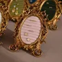 Decorative objects - Vintage Gold Ring and Earring Holder Frame - WHISPERING WOODS