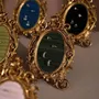 Decorative objects - Vintage Gold Ring and Earring Holder Frame - WHISPERING WOODS