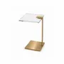 Tables basses - Table d'appoint en C Rima EDGE, laiton - MEMONZA