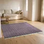 Contemporary carpets - Germogli Rosa Grande, handwoven wool rug 210 x 210 cm - EUGENIA PINNA