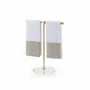Porte-serviettes - Support en T Taqia pour serviettes et bijoux, laiton - MEMONZA