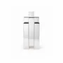 Vases - Vase sculptural Morvia, plaqué argent - MEMONZA