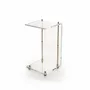 Tables basses - Table d'appoint en C Rima en acrylique, laiton - MEMONZA