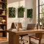 Objets de décoration - Tableau végétal design - plantes vivantes - Retro 60x40 - ARTENA VEGETAL