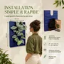 Solutions acoustiques - Tableau végétal design - plantes vivantes - WAVE 40x40 - ARTENA VEGETAL