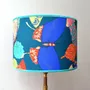 Lampes de table - Abat-jour motif papillons et fleurs - CHATEAU TALES