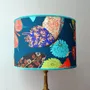 Lampes de table - Abat-jour motif papillons et fleurs - CHATEAU TALES