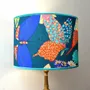 Lampes de table - Abat-jour motif papillons et fleurs - CHATEAU TALES