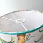 Table lamps - Lampshade with tropical pattern, parrots and flowers - CHATEAU TALES