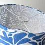 Table lamps - Blue flower patterned lampshade - CHATEAU TALES