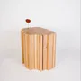 Tables basses - WOODEN MOSAIC SIDE TABLE - NICK VAN NECHEL