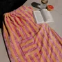 Serviettes de bain - Pareo de bain eponge bambou rayee melon / bonbon - POULE HOUSE