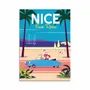 Carterie - Carte 10,5 x 14,8 cm - Nice - Gary Godel - WALL EDITIONS