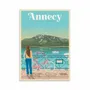 Carterie - Carte d'art - Carte d'art - Annecy - Olahoop Travel Art Cards - WALL EDITIONS