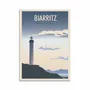 Carterie - Carte d'art - Biarritz - Turo - WALL EDITIONS