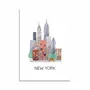 Carterie - Carte d'art - New York - Maja Tomljanovic - WALL EDITIONS
