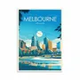 Carterie - Carte d'art - Melbourne - Studio Inception - WALL EDITIONS