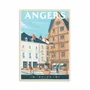 Carterie - Carte d'art - Angers - Olahoop Travel Art Cards - WALL EDITIONS