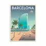 Carterie - Carte d'art - Carte d'art - Barcelona W Hotel - Olahoop Travel Art Cards - WALL EDITIONS
