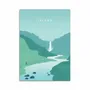Carterie - Carte d'art - Island - Katinka Reinke - WALL EDITIONS