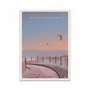 Carterie - Carte d'art - Bassin d'Arcachon Version 3 - TuroMemoriesStudio - WALL EDITIONS