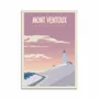 Carterie - Carte d'art - Mont Ventoux - Turo - WALL EDITIONS