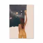 Carterie - Carte 10,5 x 14,8 cm - Paint your own universe - Illustre Mayon - WALL EDITIONS
