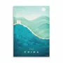Carterie - Carte 10,5 x 14,8 cm - Visit China - Henry Rivers - WALL EDITIONS