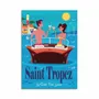 Carterie - Carte 10,5 x 14,8 cm - Saint-Tropez - Gary Godel - WALL EDITIONS