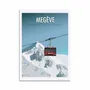 Carterie - Carte 10,5 x 14,8 cm - Mege?ve - Turo - WALL EDITIONS