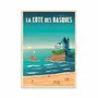 Carterie - Carte d'art - Carte d'art - Biarritz - Olahoop Travel Art Cards - WALL EDITIONS