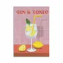 Card shop - Art-Card 10,5 x 14,8 cm - Gin and Tonic Cocktail - Caroline Bonne Muller - WALL EDITIONS