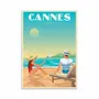 Carterie - Carte d'art - Carte d'art - Cannes - Olahoop Travel Art Cards - WALL EDITIONS