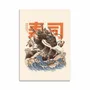 Card shop - Art-Card 10,5 x 14,8 cm - Great Sushi Dragon - Ilustrata - WALL EDITIONS