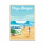 Carterie - Carte d'art - Pays Basque Van Surf - Olahoop Travel Art Cards - WALL EDITIONS