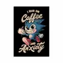 Card shop - Art-Card - I run on coffee and anxiety - Eduely - WALL EDITIONS
