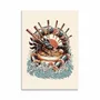 Card shop - Art-Card - Sushi and Ramen Dragon - Ilustrata - WALL EDITIONS