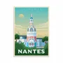 Carterie - Carte d'art - Carte d'art - Nantes La Tour Lu - Olahoop Travel Art Cards - WALL EDITIONS