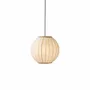Hanging lights - Balloon Pendant Ø30, Linen White - HALO DESIGN