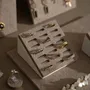 Jewelry - Beige Felt Jewelry Display Set - WHISPERING WOODS