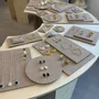 Jewelry - Beige Felt Jewelry Display Set - WHISPERING WOODS