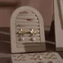 Jewelry - Beige Vegan Suede Layered Counter Jewelry Display Set - WHISPERING WOODS
